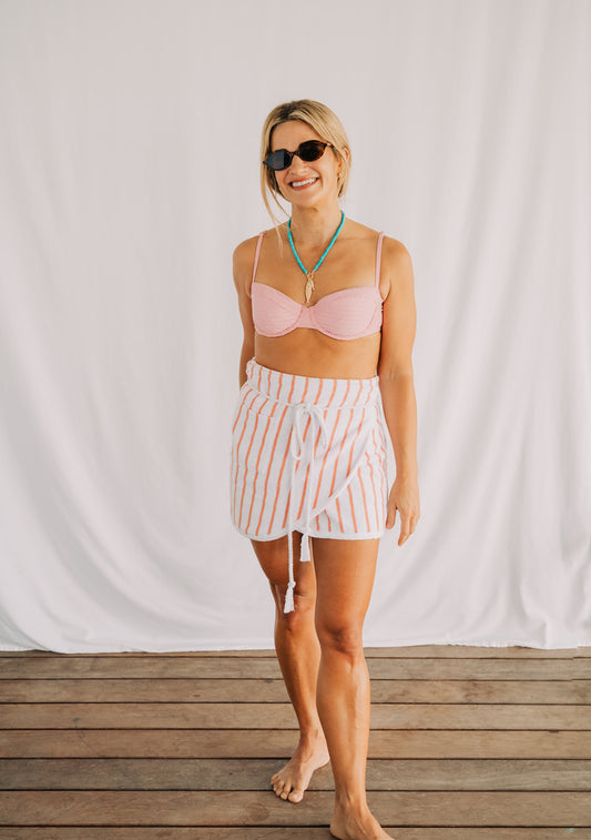 The Sullivan in Coral Stripe